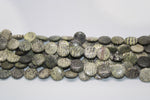 Feldspar Green Jasper 15mm Beads, 16’’ Strand