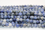 White Sodalite Round, 16 inches Strand