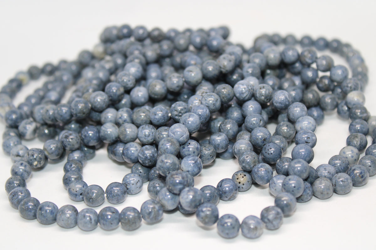 Blue Coral Bracelet