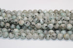 Kiwi Jasper Round Gemstone Beads, 16 inches Strand