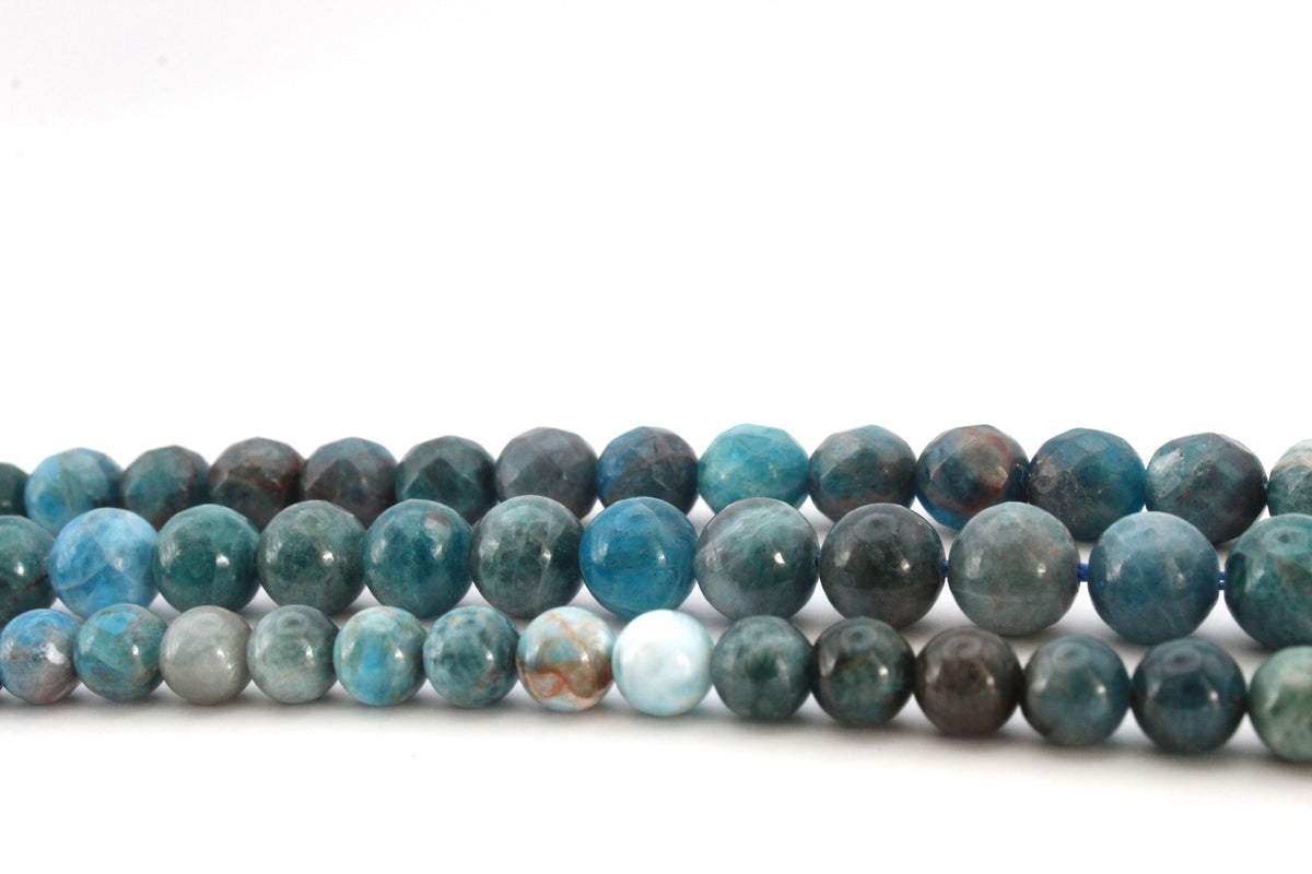 Apatite Round, 16 inches Strand