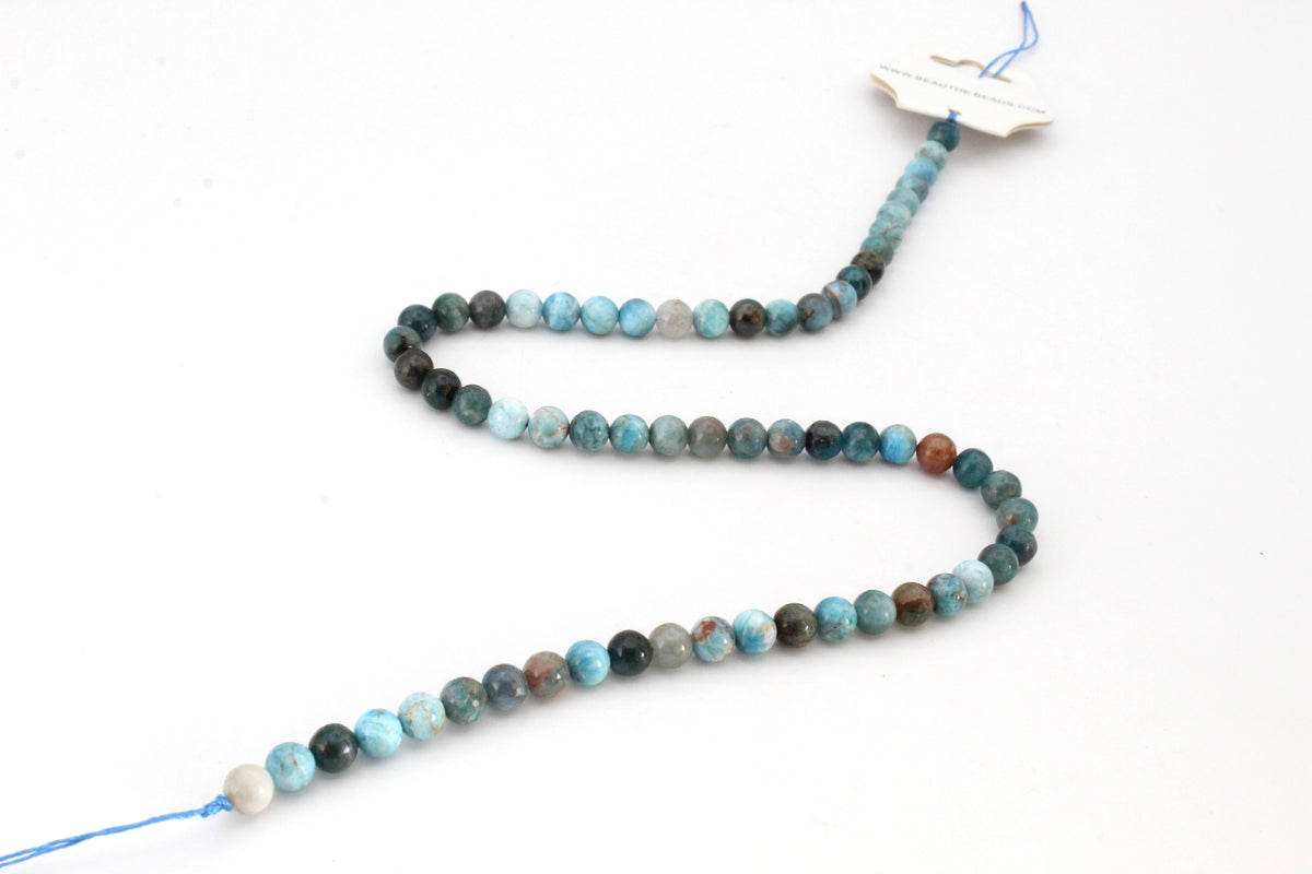 Apatite Round, 16 inches Strand