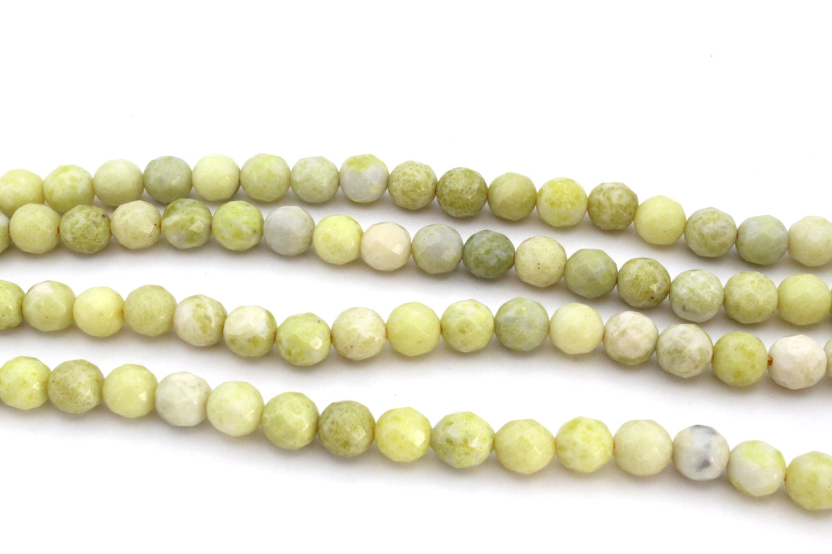 Yellow Phoenix Round, 16 inches strand