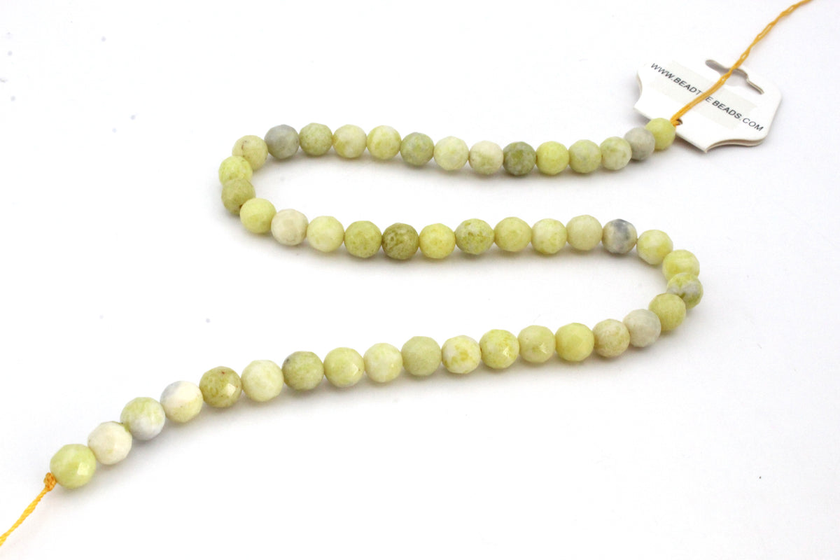 Yellow Phoenix Round, 16 inches strand