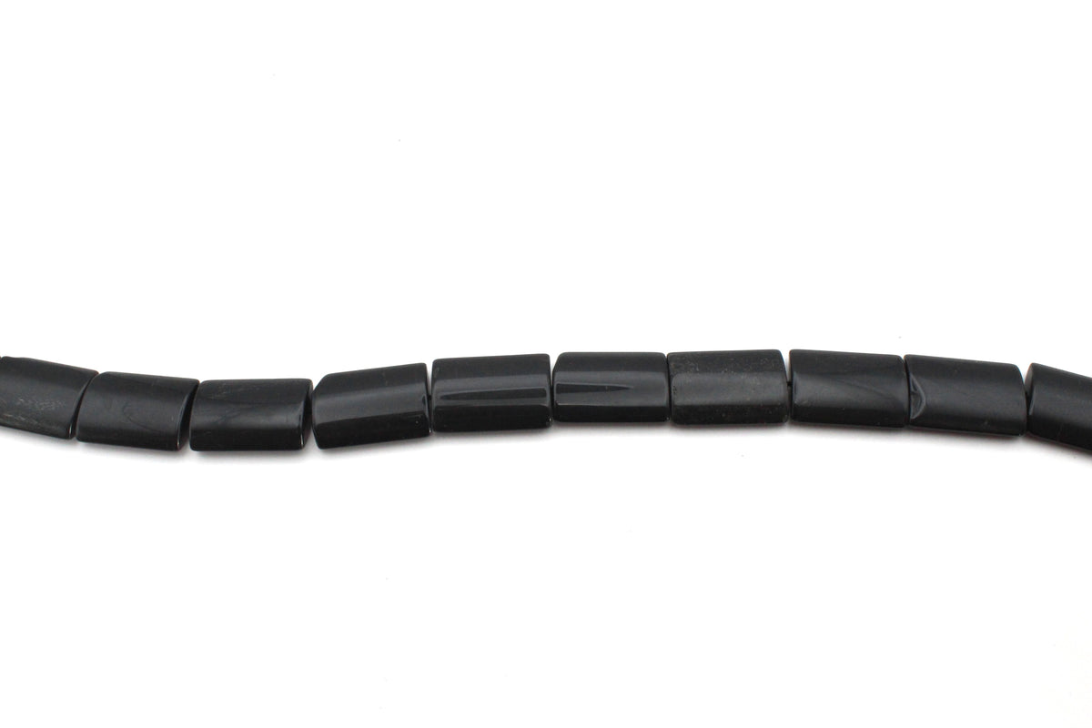 Black Onyx Square Flat 18 x 25 mm