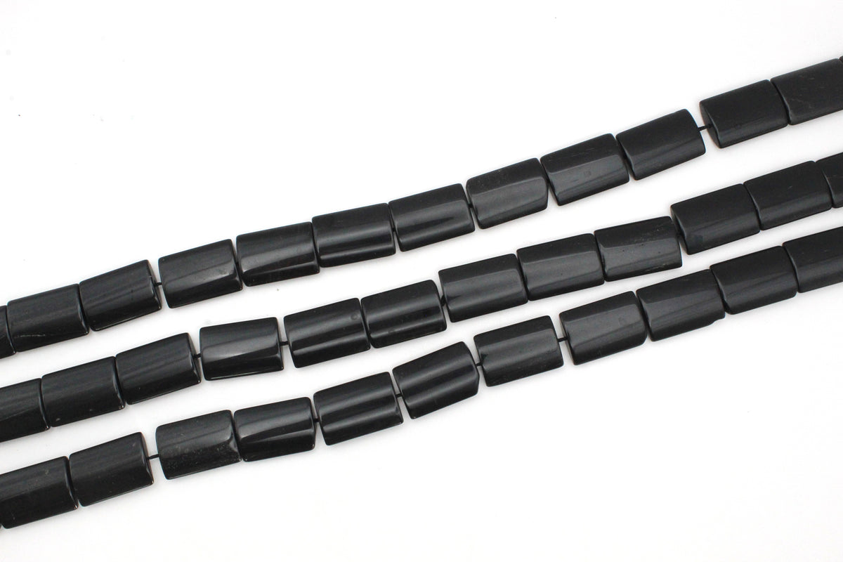 Black Onyx Square Flat 18 x 25 mm