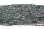 Aquamarine Round Gemstone Beads 16" Strand