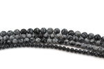 Snowflake Obsidian Round, 16 inches Strand