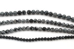 Snowflake Obsidian Round, 16 inches Strand