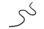 Snowflake Obsidian Round, 16 inches Strand