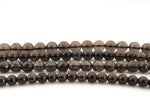 Smoky Quartz Round, 16 inches Strand