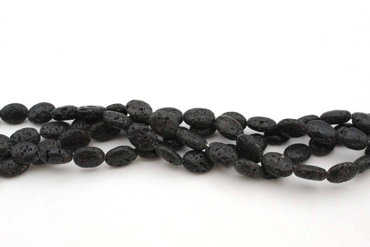 Lava Stone Oval 10 x 14 mm