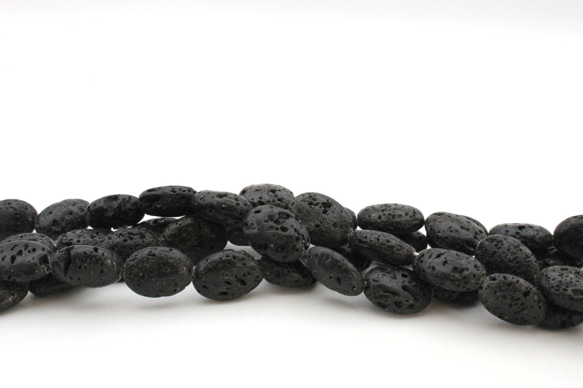 Lava Stone Oval 10 x 14 mm