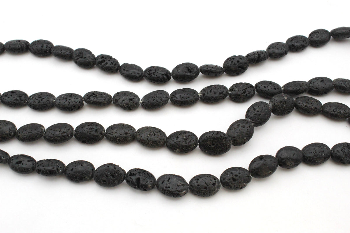 Lava Stone Oval 10 x 14 mm