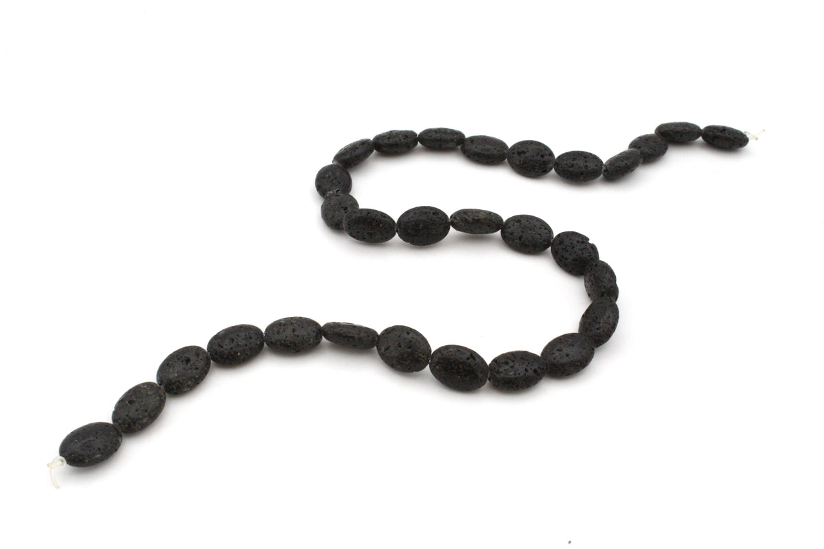 Lava Stone Oval 10 x 14 mm