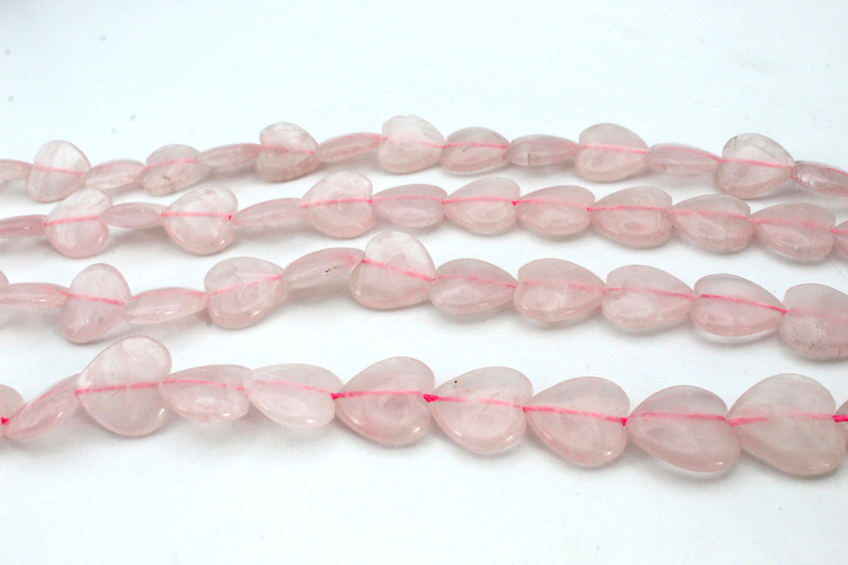 Rose Quartz Heart 12 mm