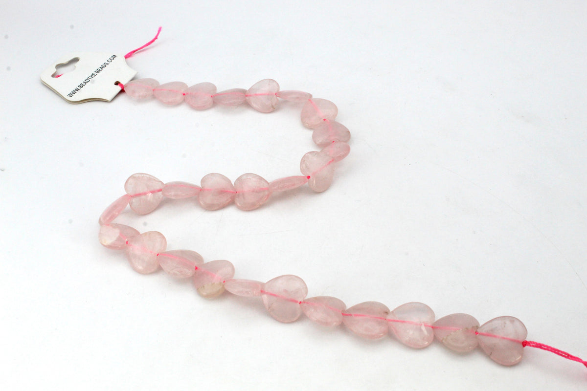 Rose Quartz Heart 12 mm