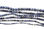 White Sodalite Round, 16 inches Strand