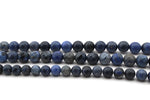 Dumortierite Round, 16 inches Strand