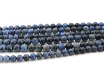 Dumortierite Round, 16 inches Strand