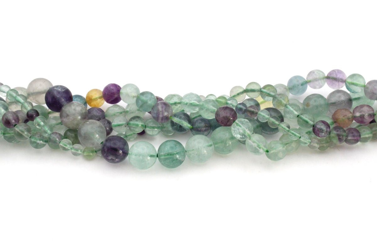 Flourite Round, 16 inches strand