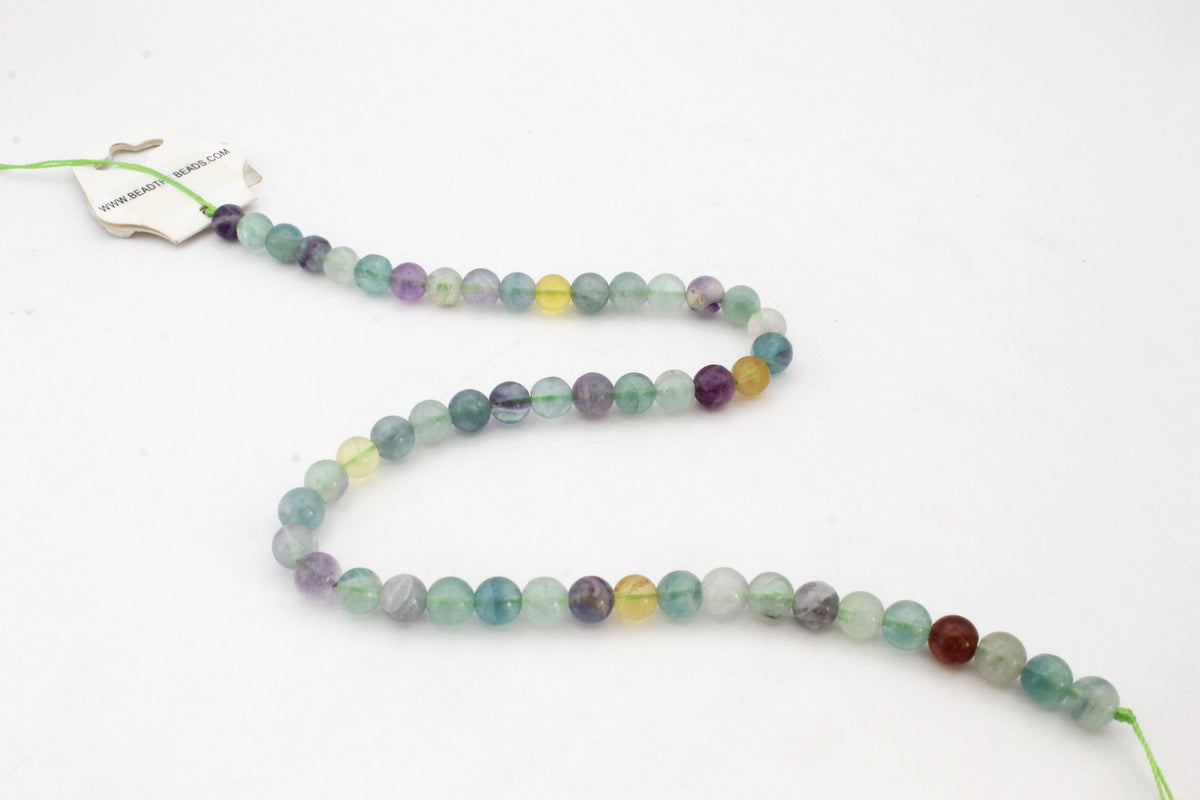 Flourite Round, 16 inches strand