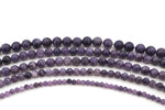 Lepidolite Round Gemstone Beads 16" Strand