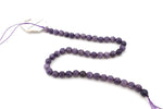 Lepidolite Round Gemstone Beads 16" Strand