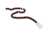 Mahogany Obsidian Round Gemstone Beads 16" Strand