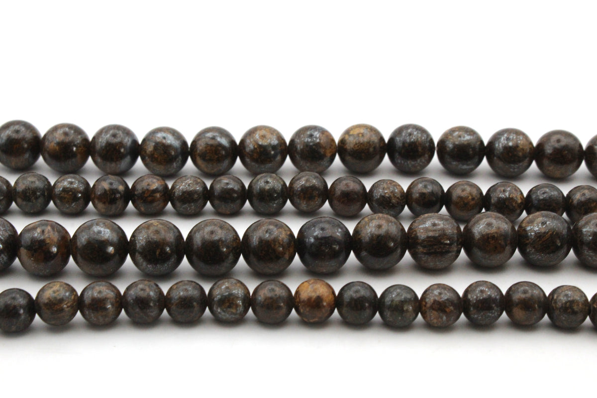 Bronzite Round, 16 inches Strand