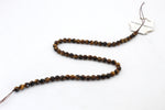 Tiger Eye Round Gemstone Beads 16" Strand