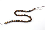 Tiger Eye Round Gemstone Beads 16" Strand