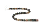 Indian Agate Round Gemstone Beads, 16 inches Strand