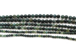 Moss Agate Faceted, 16 inches Strand