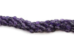 Amethyst Oval Natural 8 x 11 mm Gemstone Beads