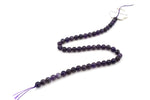 Amethyst Round Gemstone Beads 16" Strand