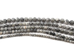Map Jasper Round Gemstone Beads, 16 inches Strand