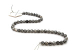 Map Jasper Round Gemstone Beads, 16 inches Strand