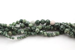 Green Spot Jasper, 16 inches Strand