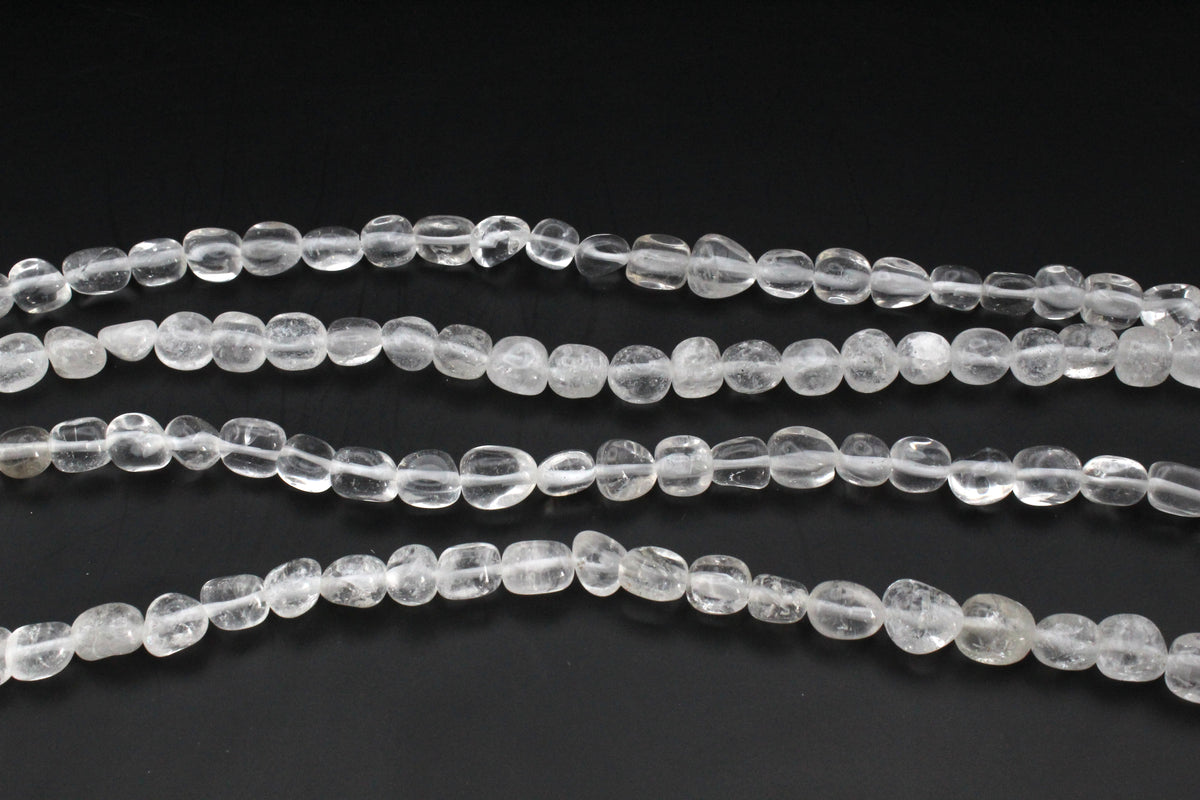 Crystal Nugget 8 - 10 mm 16" Strand