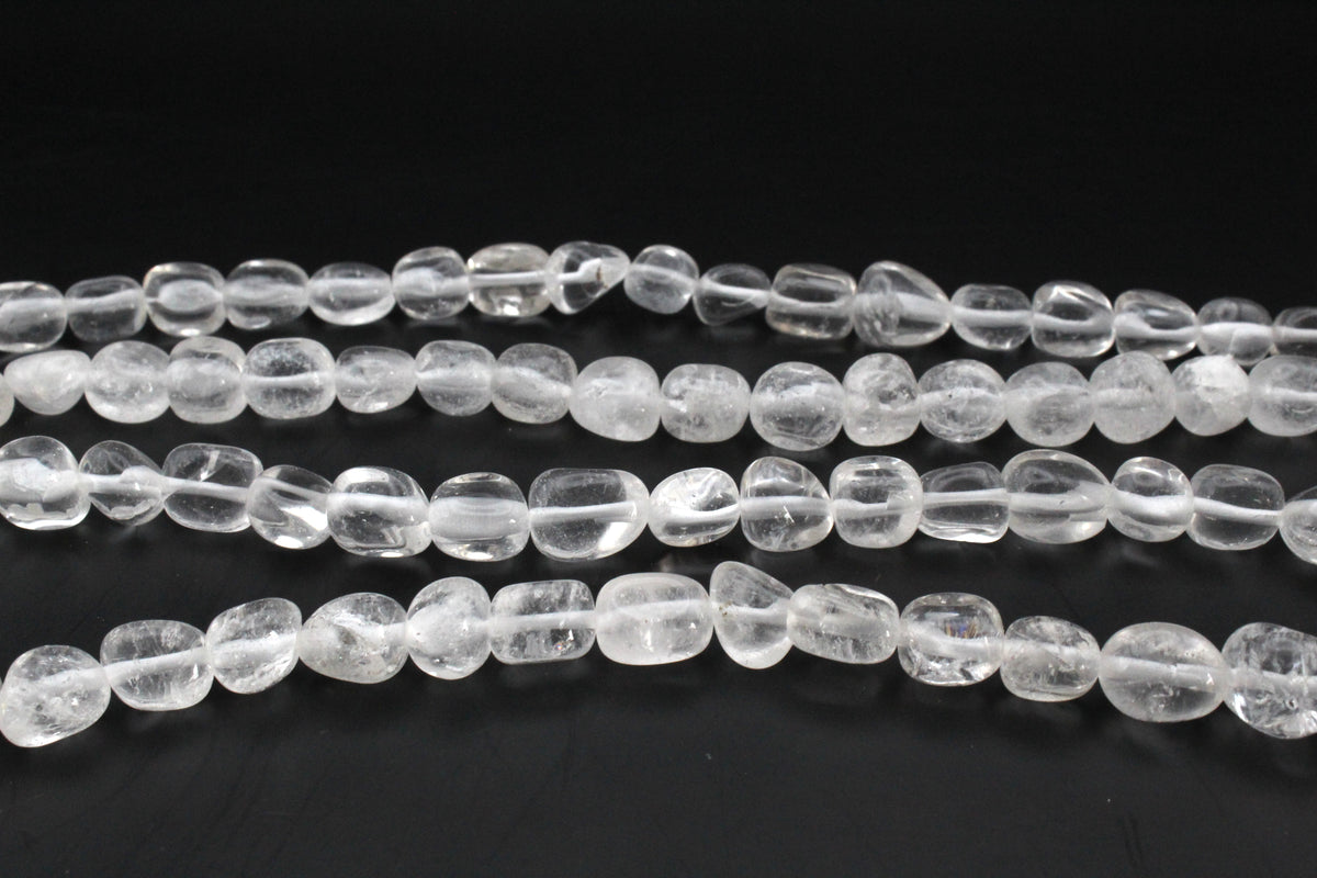 Crystal Nugget 8 - 10 mm 16" Strand