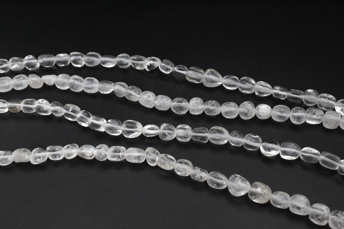 Crystal Nugget 8 - 10 mm 16" Strand
