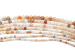Peach Aventurine Smooth, 16 inches strand