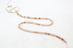 Peach Aventurine Smooth, 16 inches strand