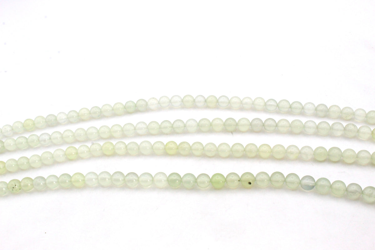 New Jade Round Smooth Gemstone Beads 16'' Strand