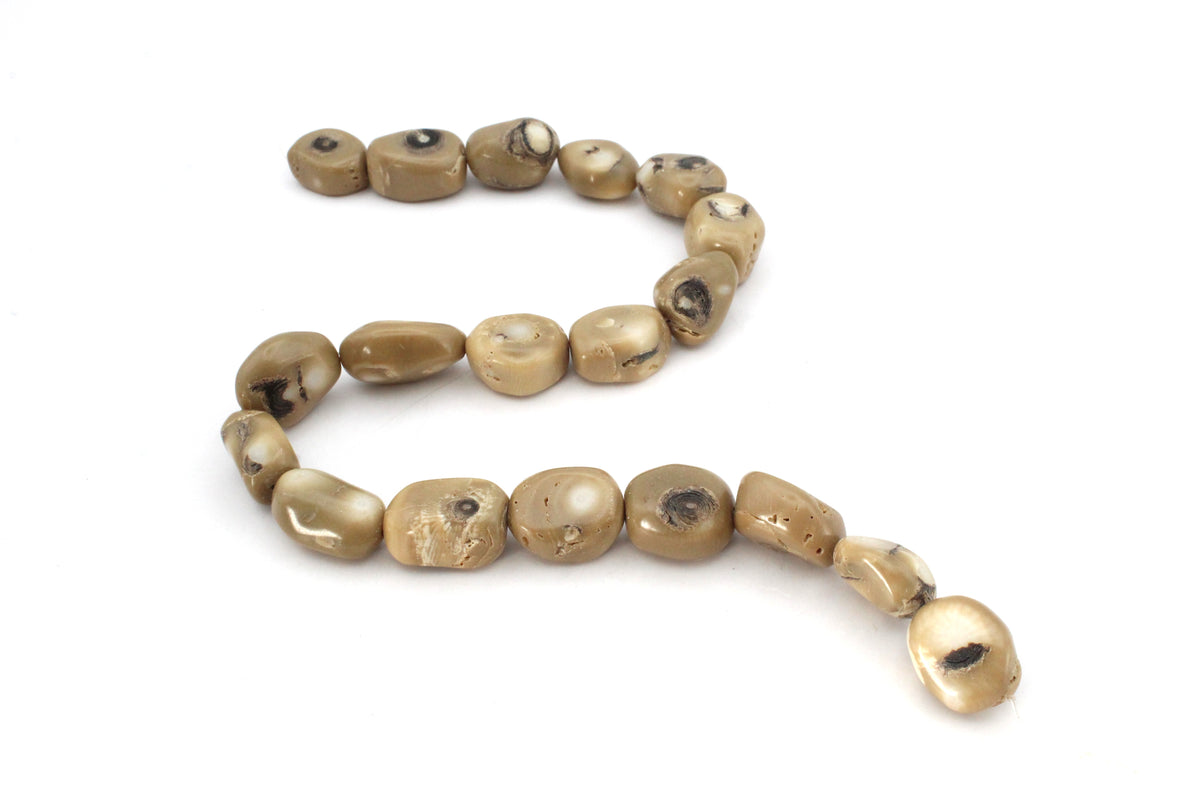 Natural Coral Nugget Gemstone Beads