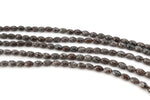 Chocolate Jasper Barrel 6 x 10 mm Gemstone Beads