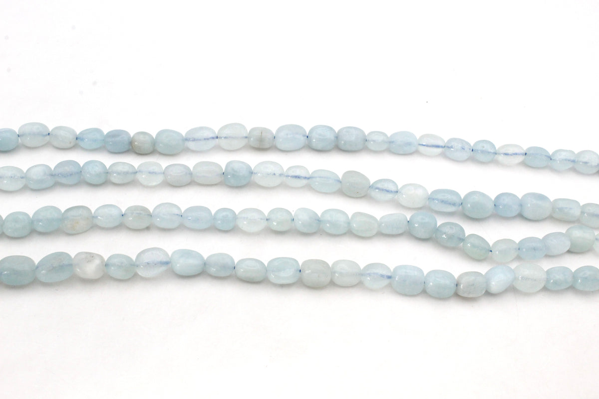 AquamarineNugget 17 - 12 mm Gemstone Beads