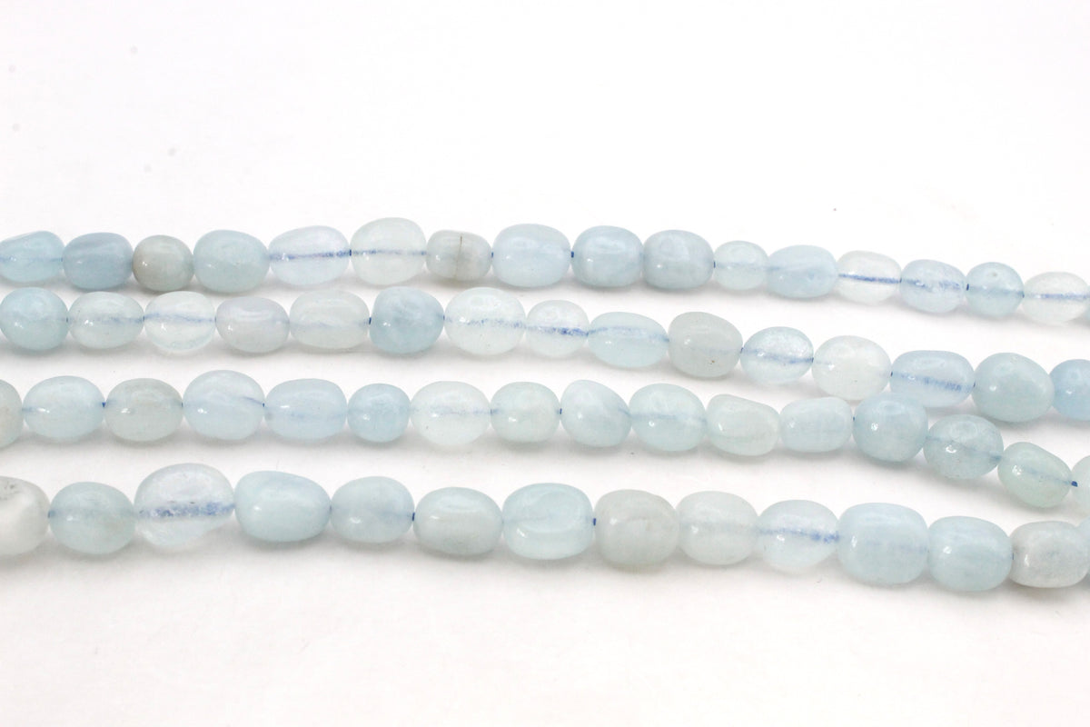 AquamarineNugget 17 - 12 mm Gemstone Beads