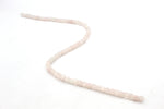 Rose Quartz Cube 6 mm Gemstone Beads